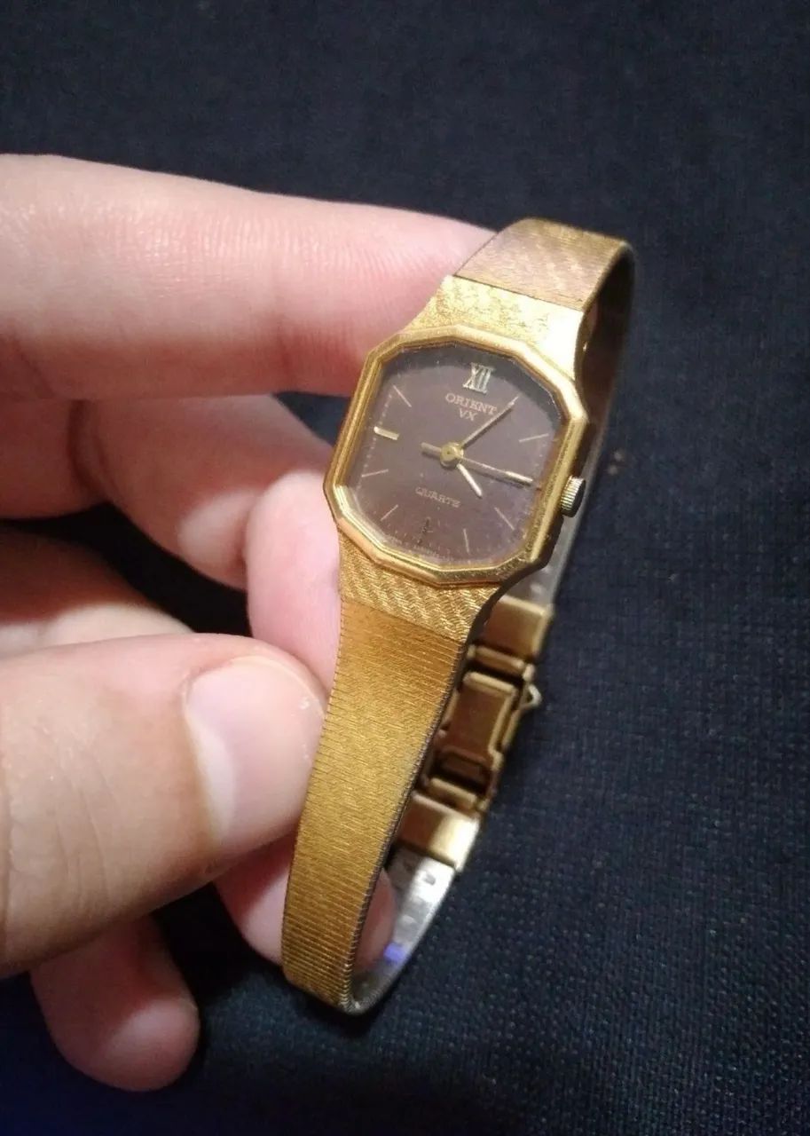 Relógio Oriente vintage feminino XV quartz 