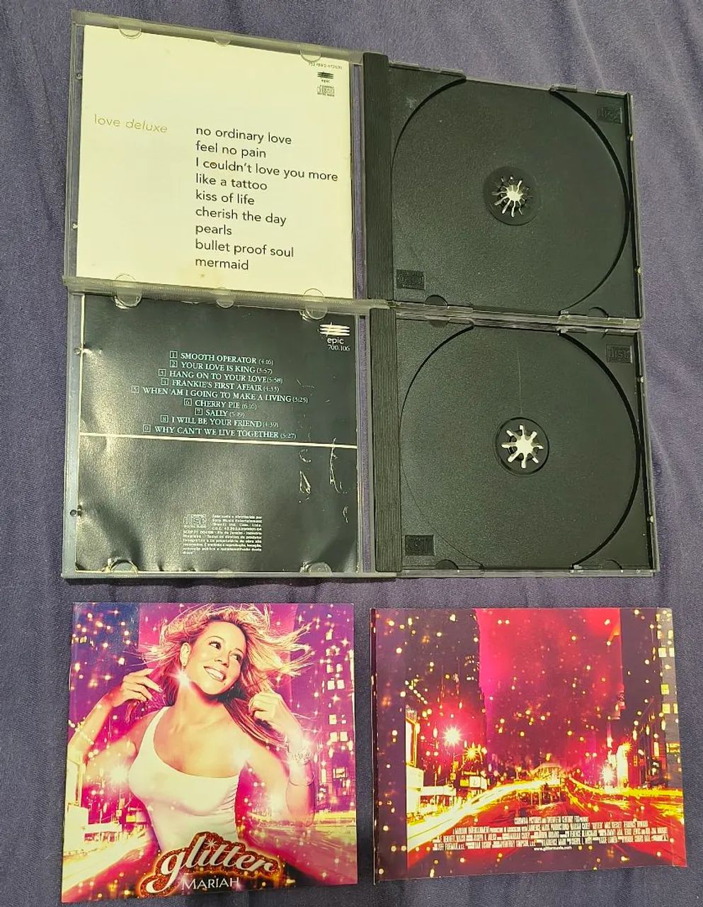 Encartes: Sade, Mariah Carey e Pulp Fiction (SEM OS CDS) - Foto 2
