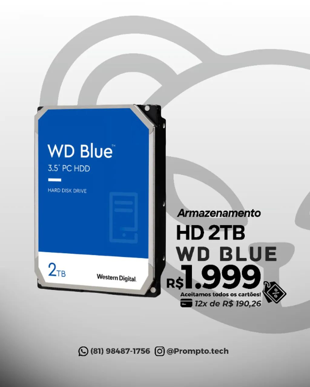 SSD WD Blue 2TB 