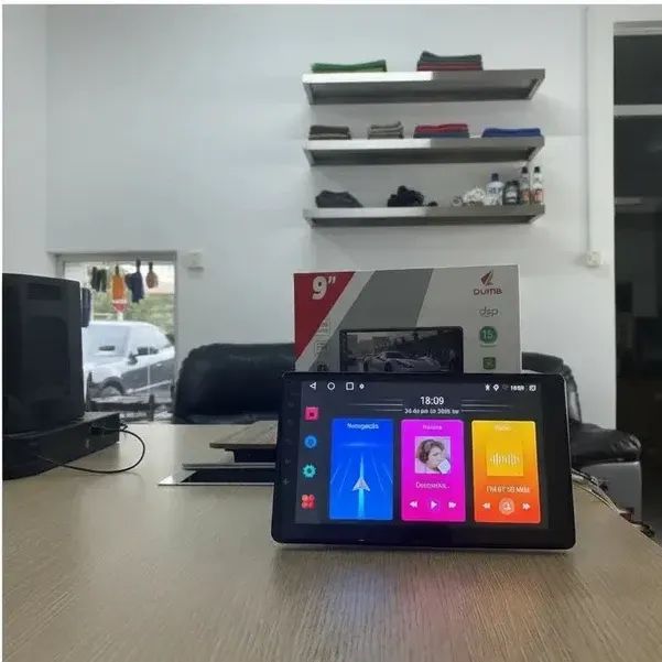 Central Multimidia 1DIN 9'' Android 15 - Foto 5