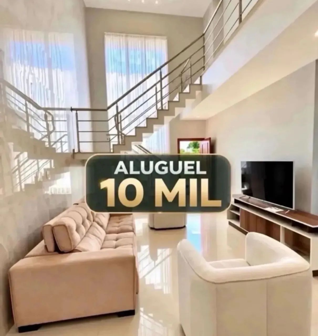 ALPHAVILLE- CASA DUPLEX 4 QUARTOS MOBILIADA 