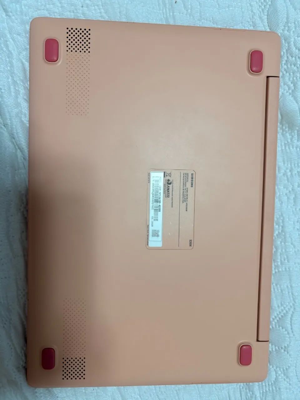 Vendo Notebook Samsung Flash Rosa 64GB - Foto 3