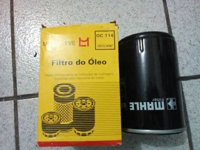 Filtro Óleo Opala 6 cil. Mahle Oc114  - Foto 2