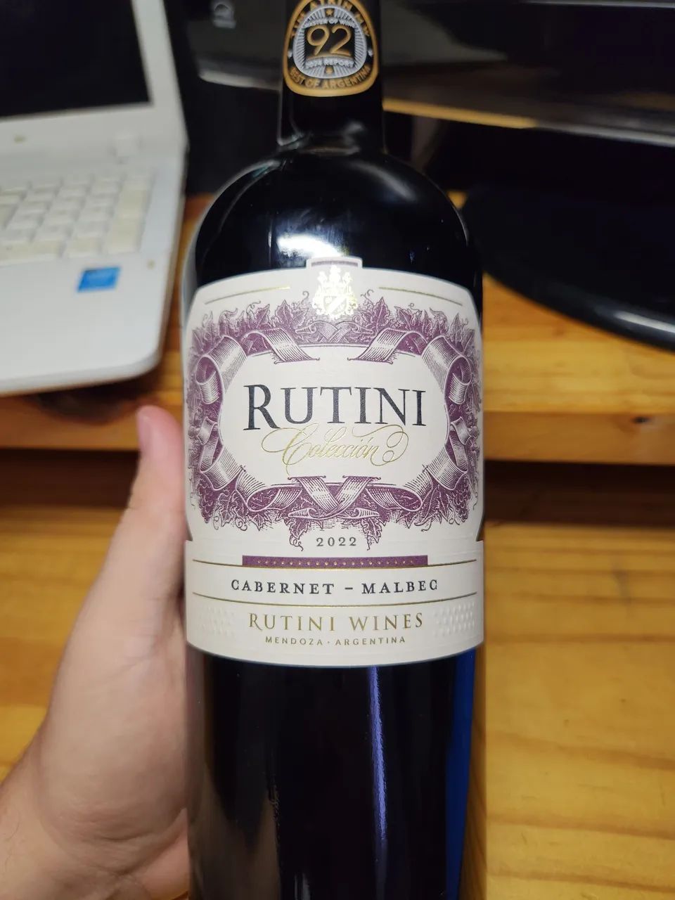 Vinho cabernet - malbec Rutini 2022 - Foto 2