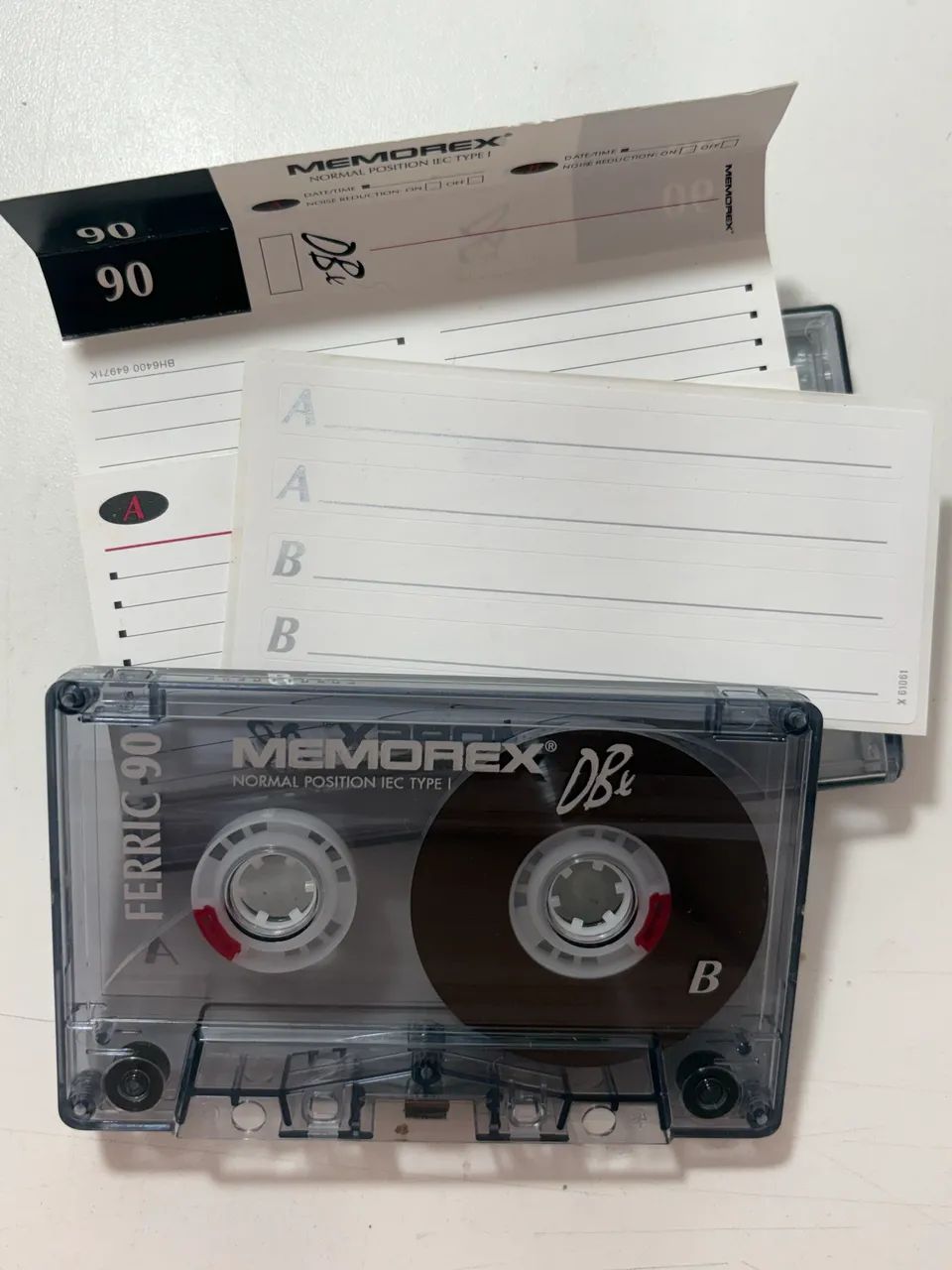 Fita cassete Memorex dBx 90 (USA 1997) - Foto 4