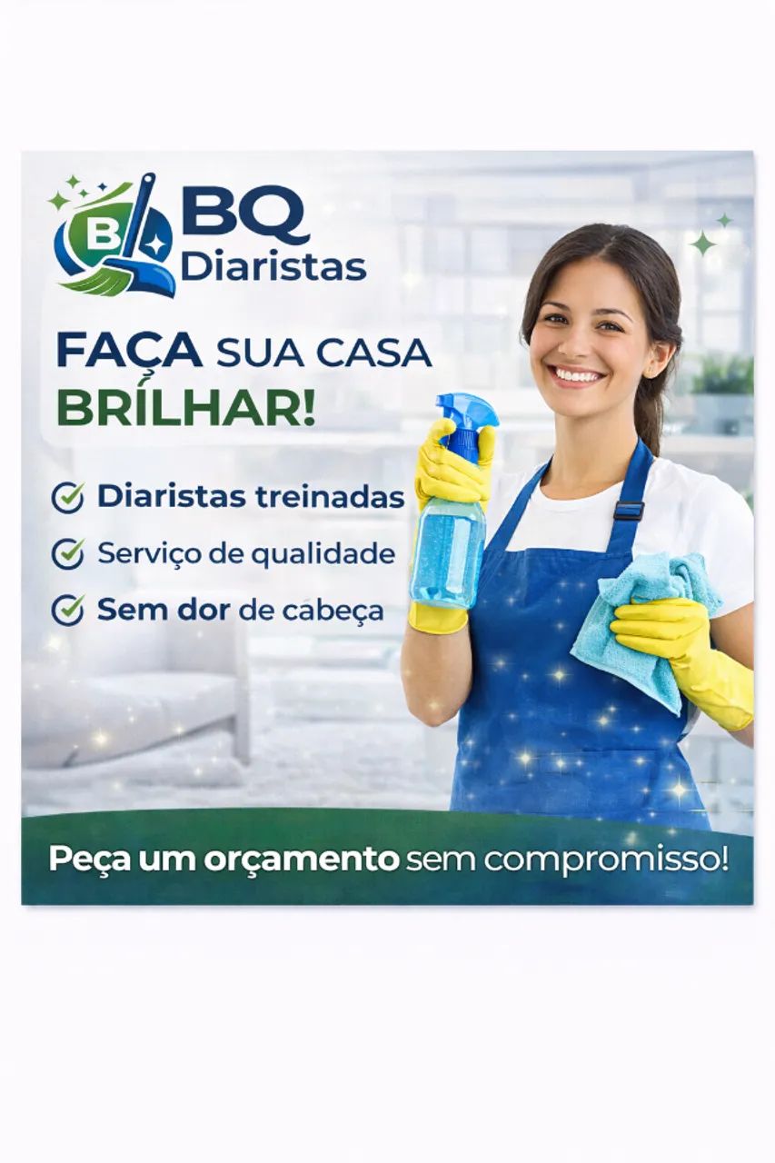 BQ Diaristas/Diaristas em Barbacena - Foto 3