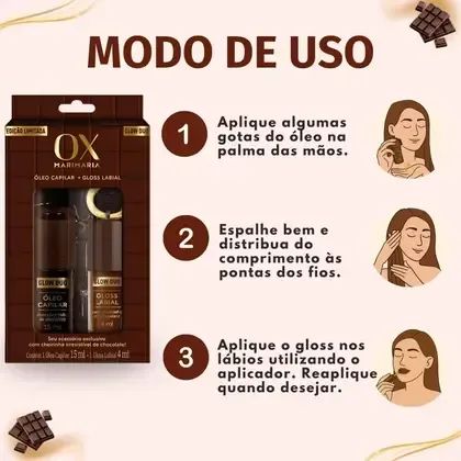 GLOSS LABIAL & OLEO CAPILAR OX - Foto 3