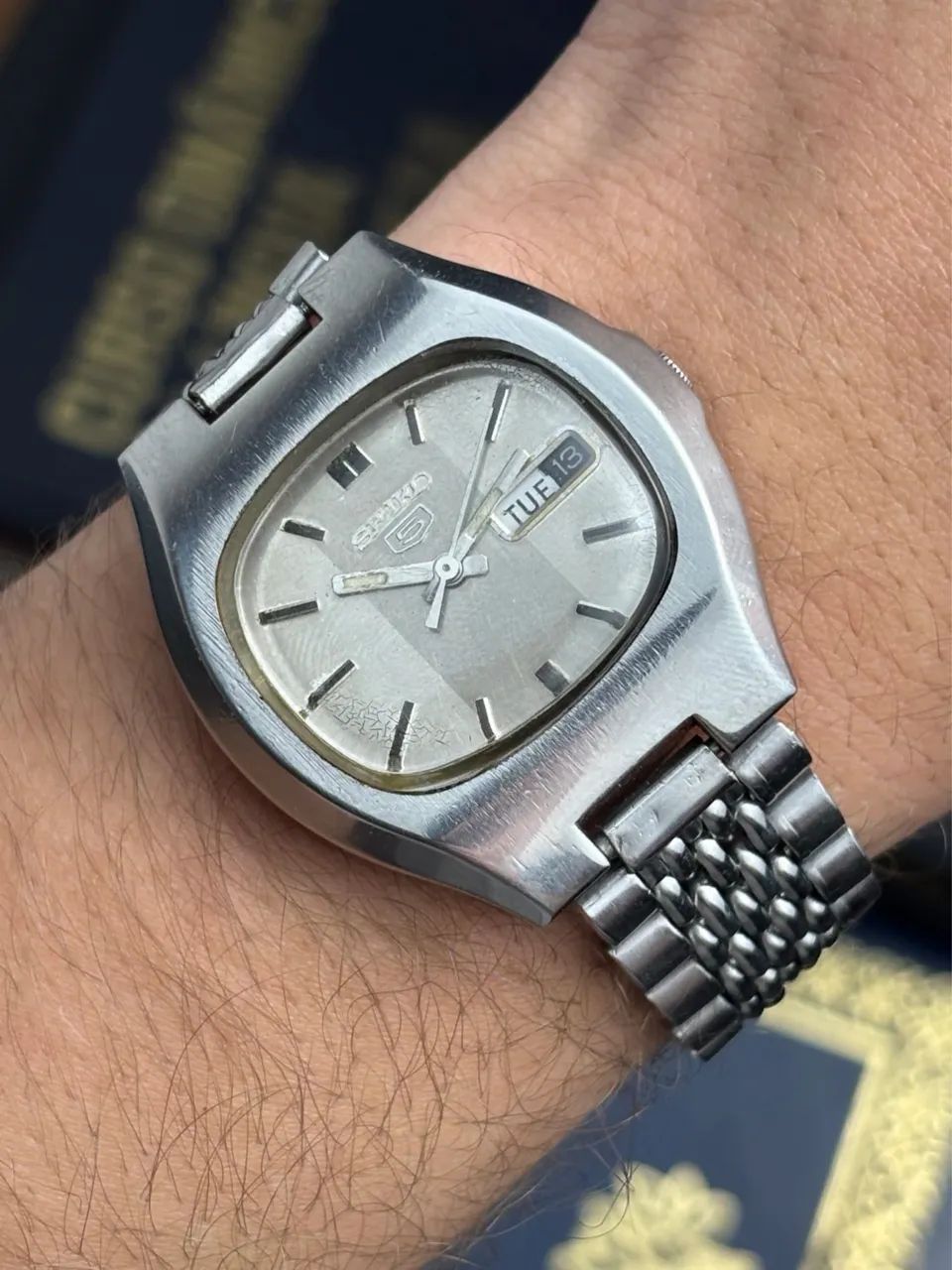 Seiko 5 TV Vintage 6119-5490 Automatic - Foto 5