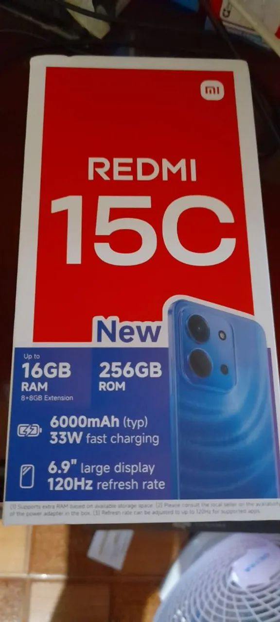Vendo celular redmi 15c 