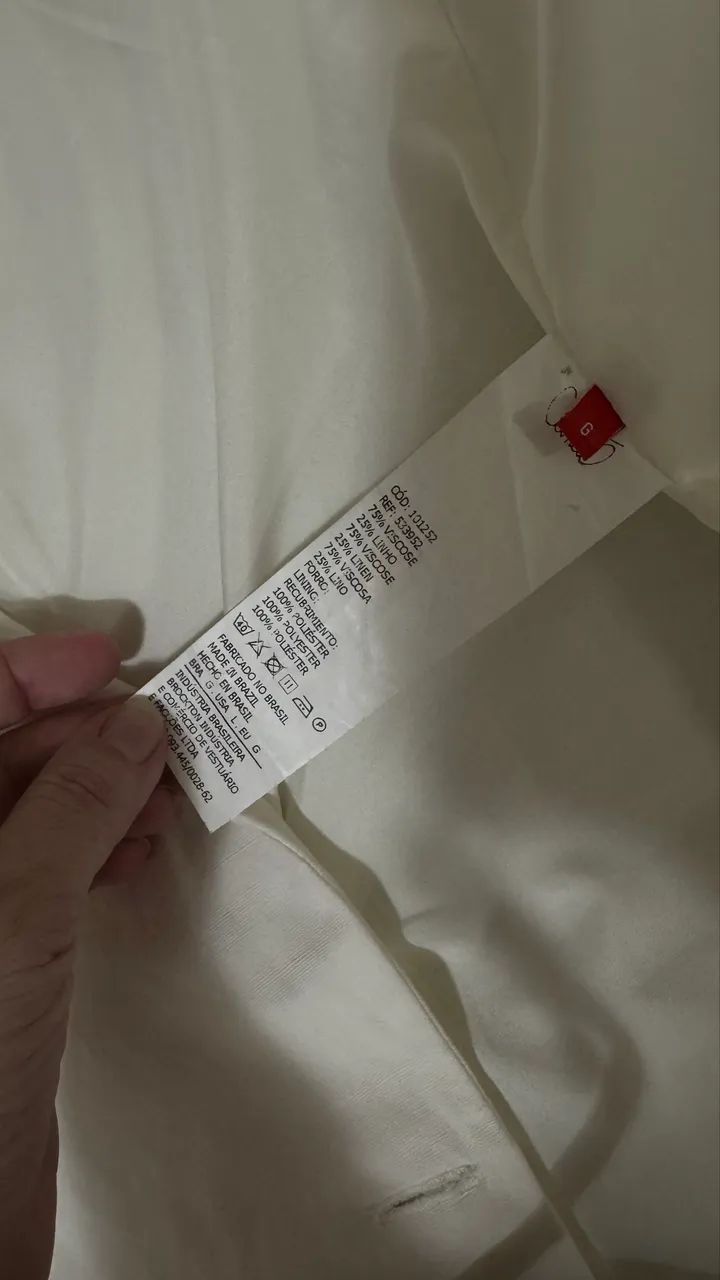 Blazer em viscose de linho Cantão - Foto 3
