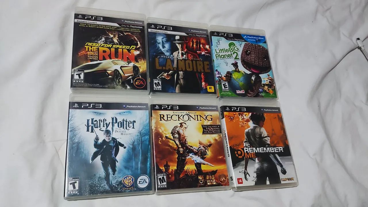Jogos de ps3 e Wii
