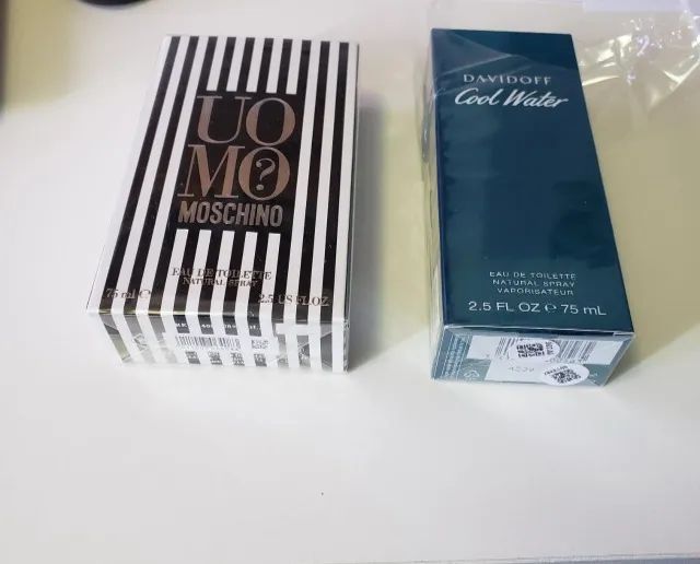 COMBO:  Perfumes UOMO Moschino e COOL WATER Davidoff - Foto 2