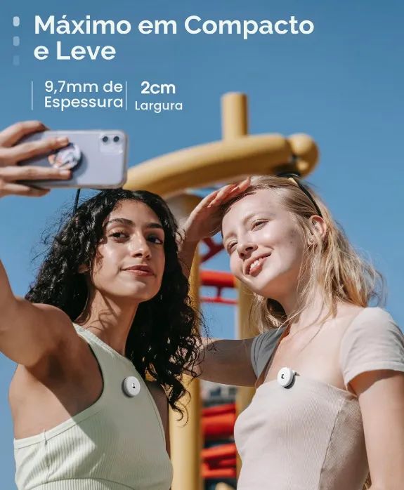 Microfone Lapela Boya OMIC-D - Novo lacrado na garantia - Para iPhone - Foto 5