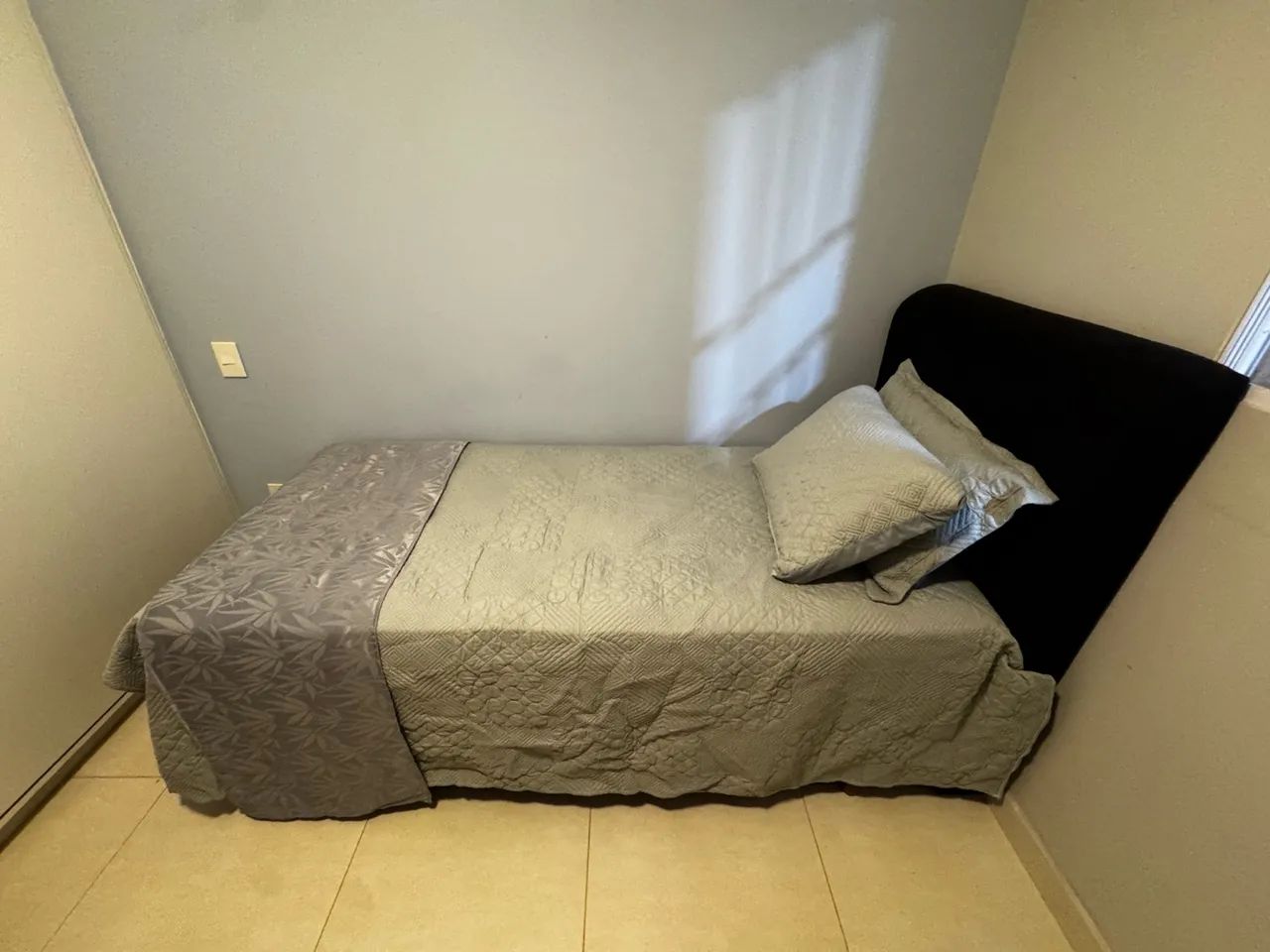 Cama box solteiro com cama inferior e cabeceira - Foto 5