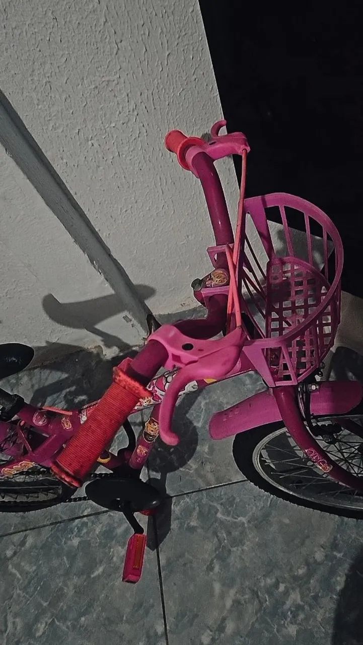 Bicicleta infantil seminovo  - Foto 5