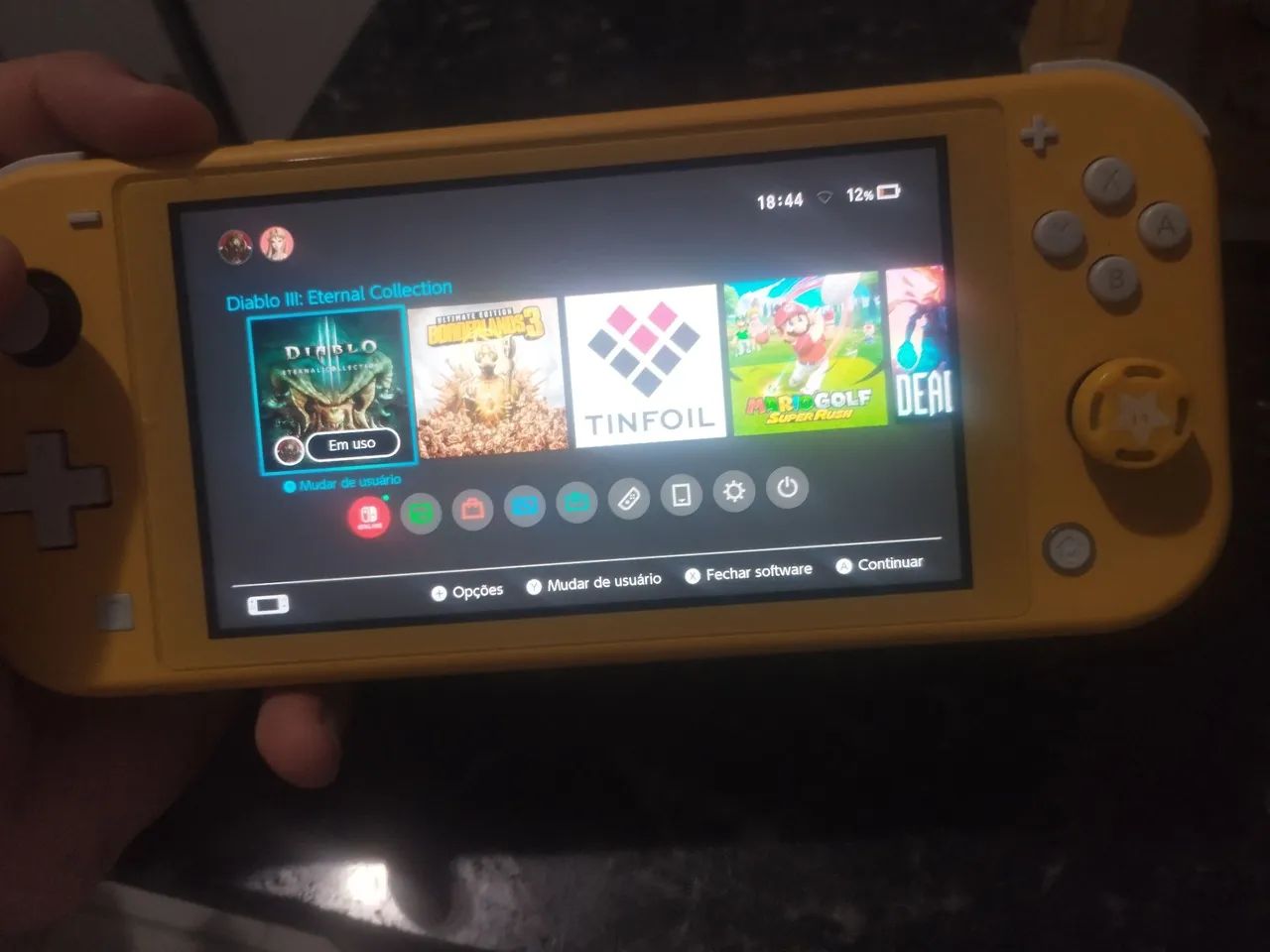 Nintendo switch lite desbloqueado  - Foto 4