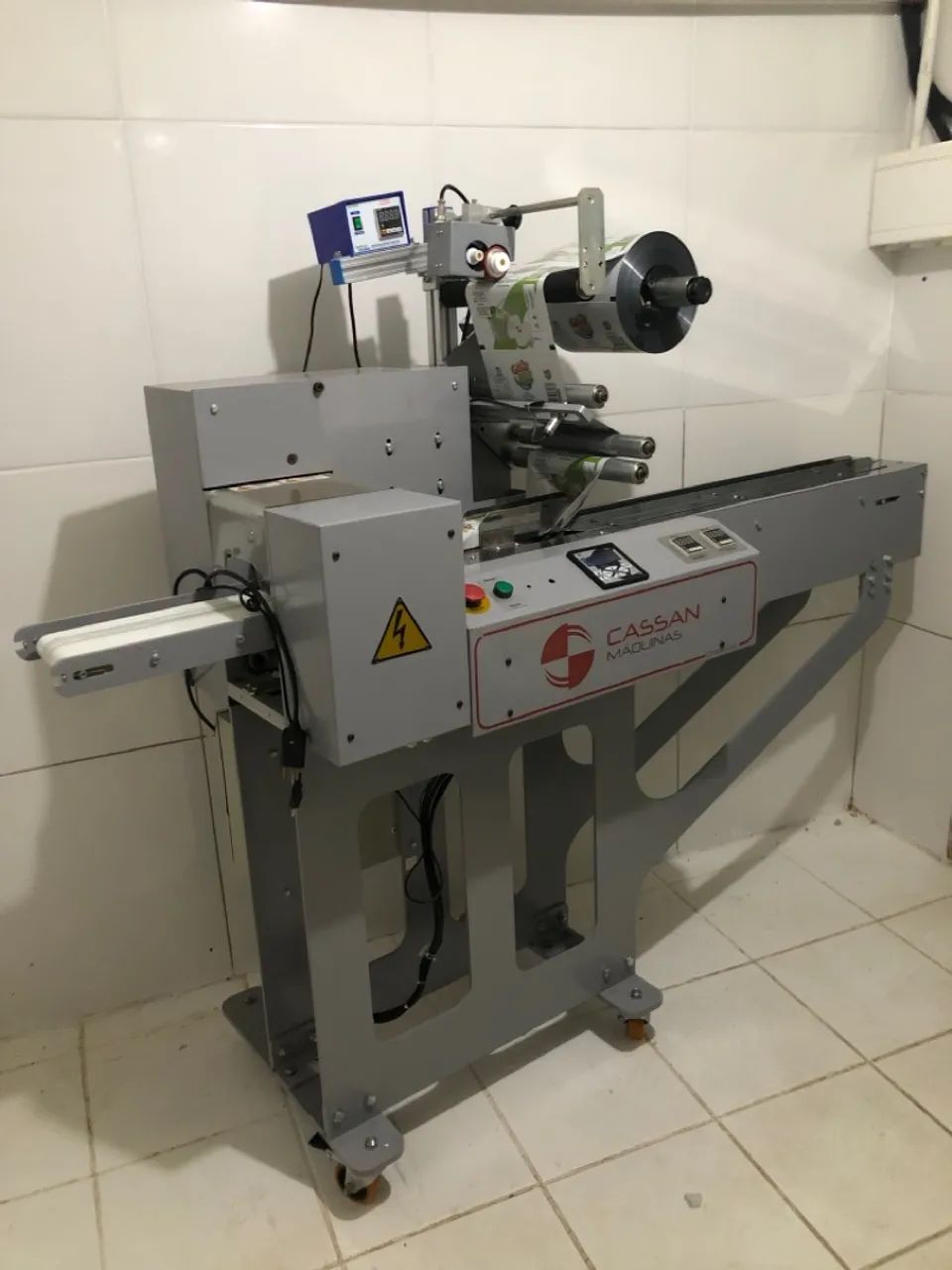 Flowpack Cassan Gelo Saborizado Embaladora
