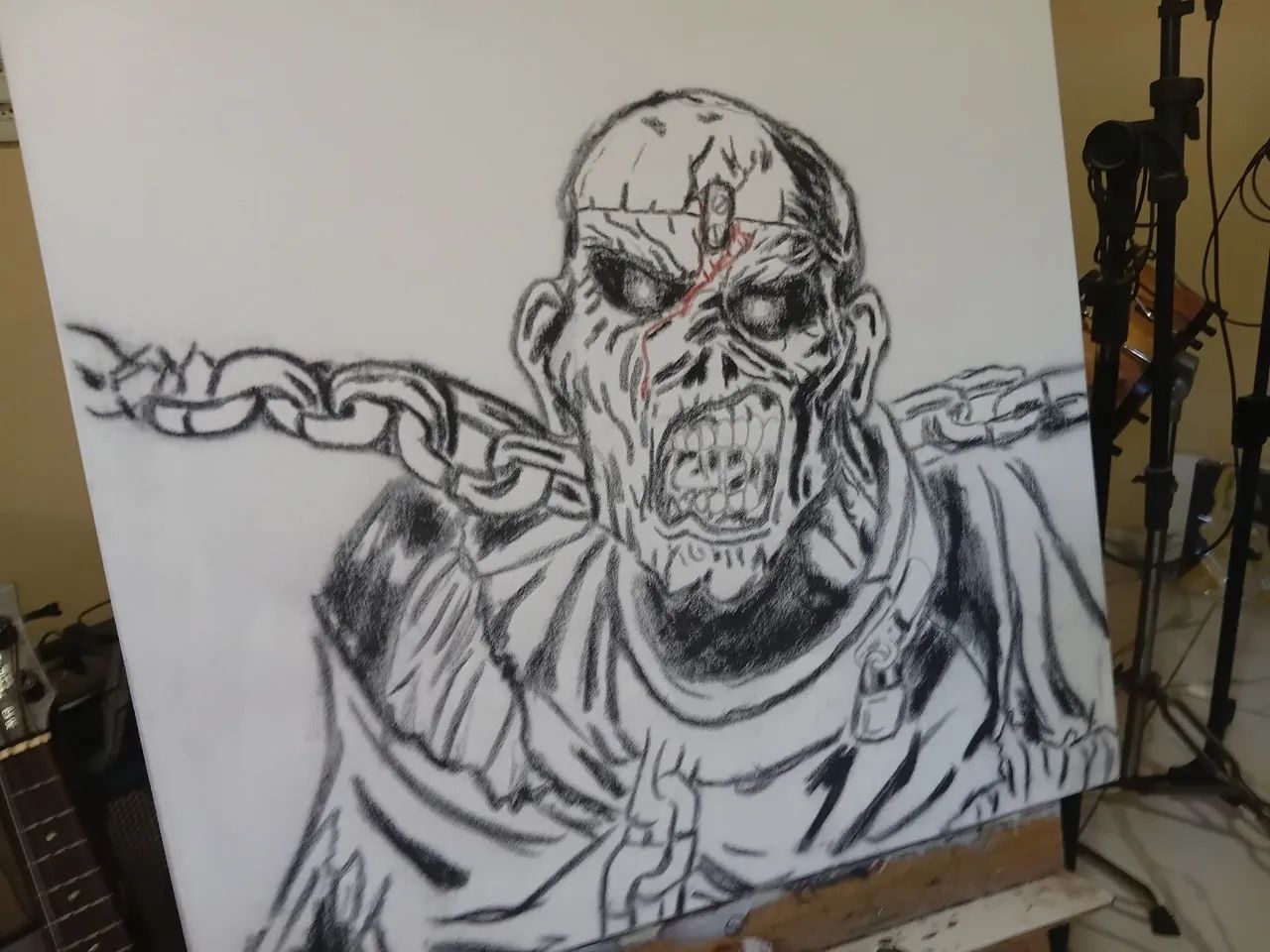Quadro Iron Maiden - Foto 4