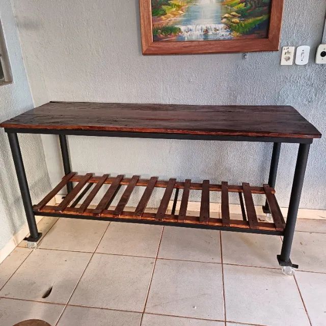 Mesa com rodinhas - Foto 2