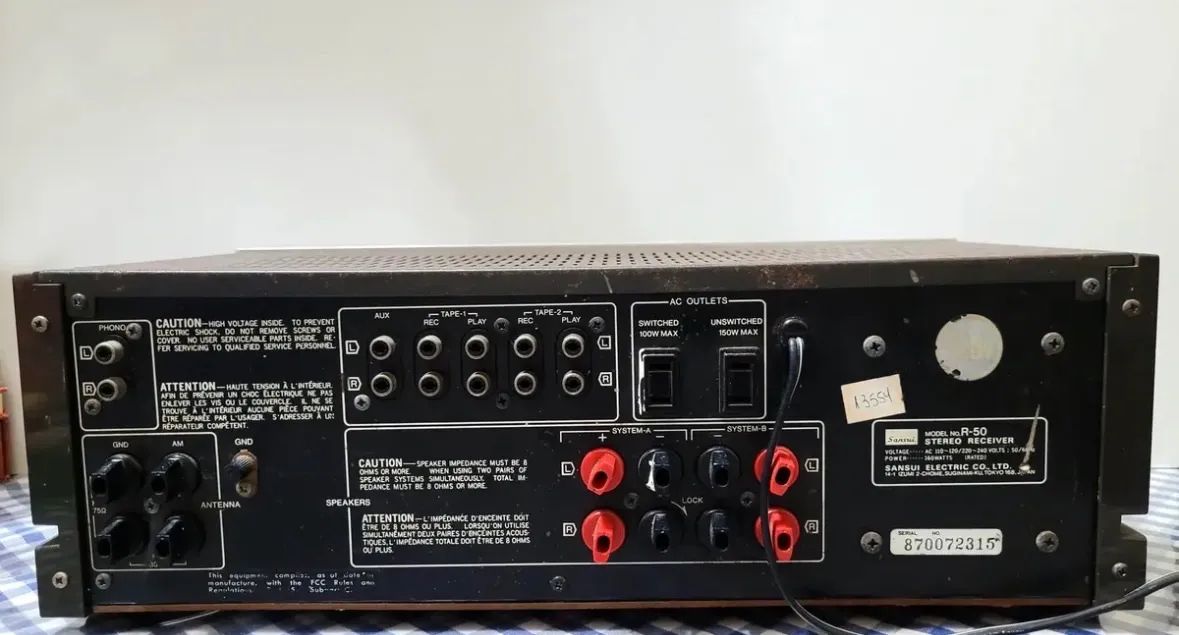 Receiver Sansui R-50 - Foto 2