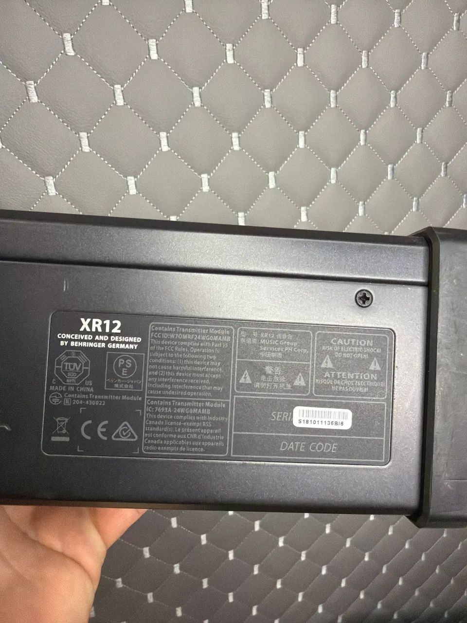 Mesa digital Behringer XR12 Air - Foto 3