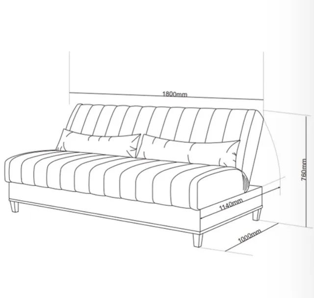 Sofá Cama Verona 180 cm - Foto 3
