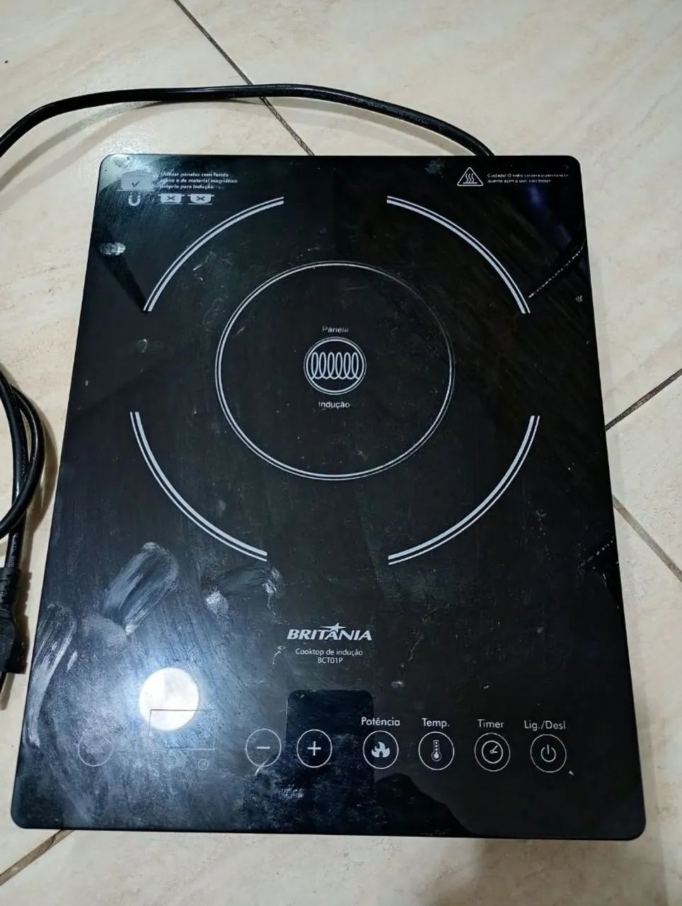 Fogão de indução com 4 panelas  - Foto 4