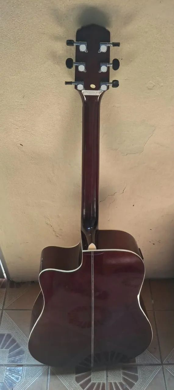 Violão de Aço Elétrico Giannini Performance + Capa e Alça - Foto 3