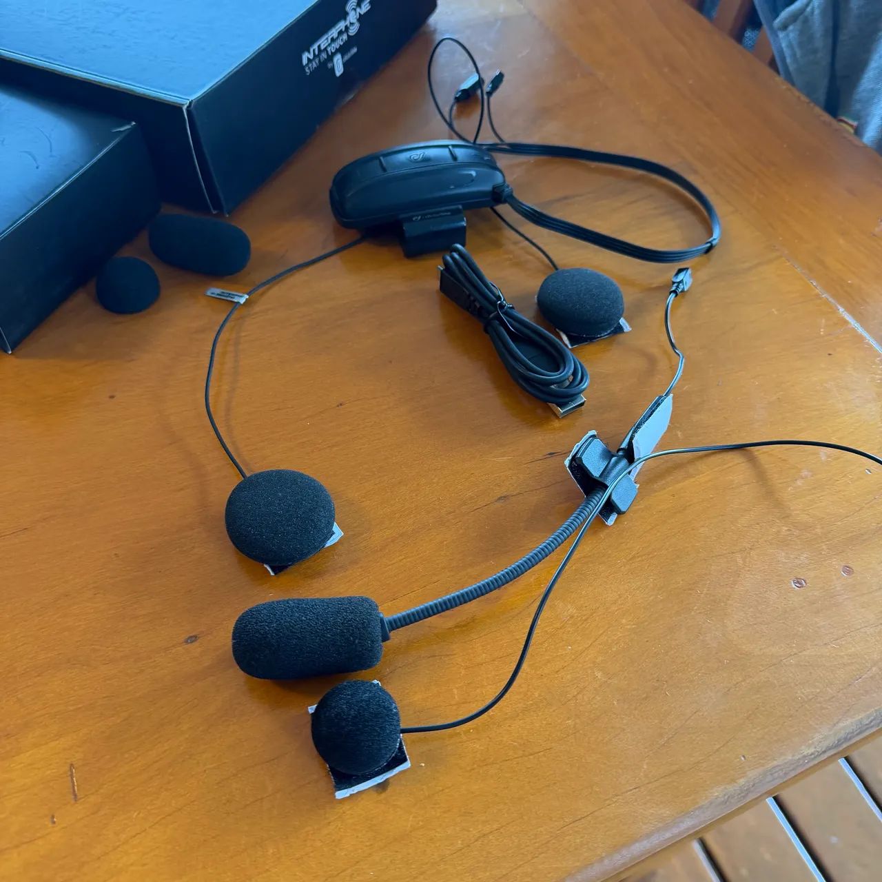 Intercomunicador Bluetooth Interphone shape - Foto 3