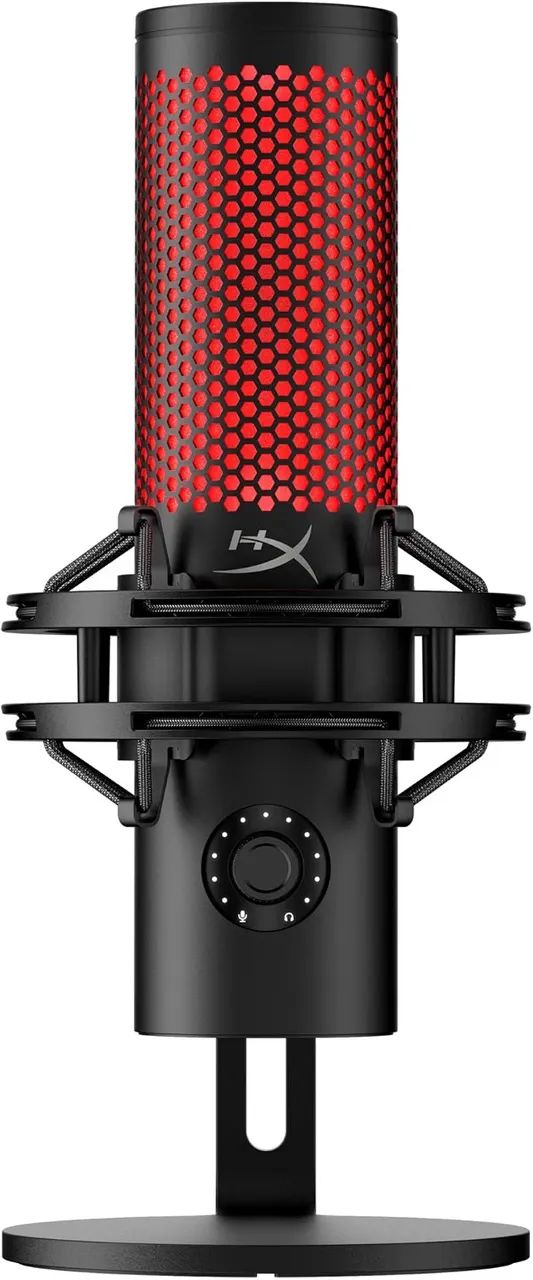 Microfone HyperX QuadCast 2 + Braço Articulado FIFINE BM88 - Foto 2