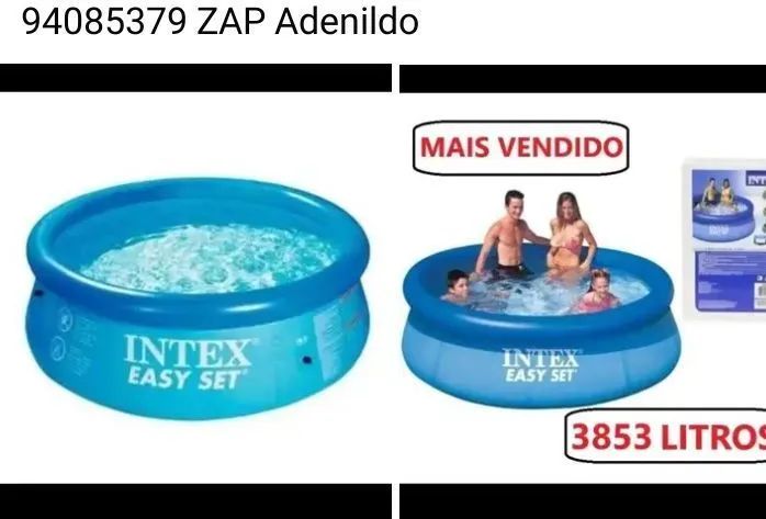 Picina inflável intex