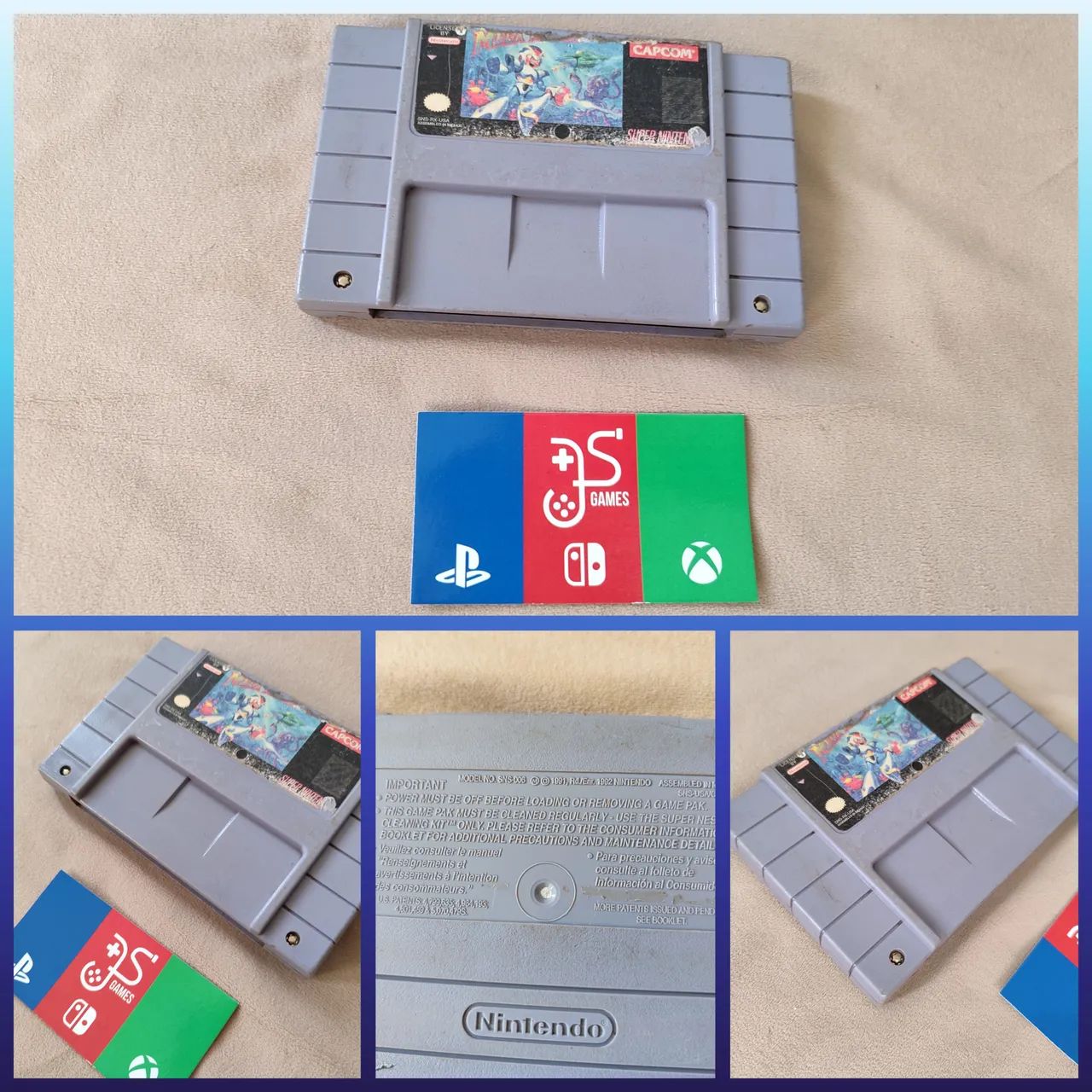 Mega Man X original USA