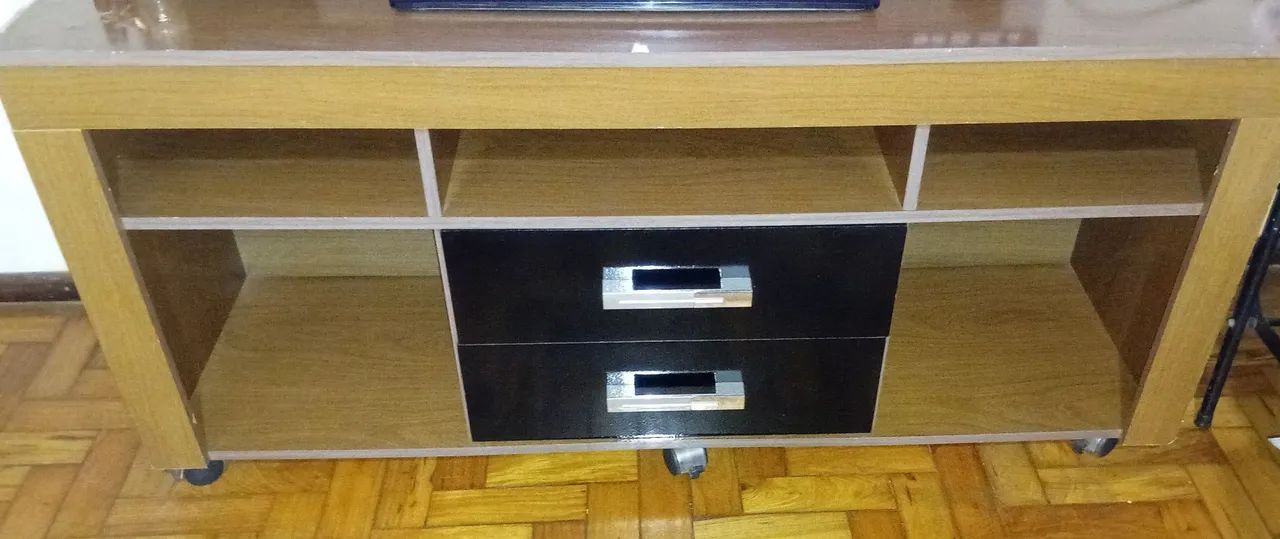 Rack com gavetas