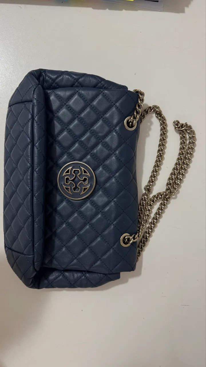 Bolsa capodarte azul petróleo 
