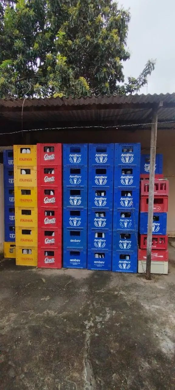 Vende-se caixas de cerveja e refrigerantes, retornável e garrafa. - Foto 2