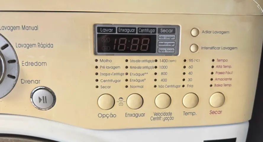 Lava e Seca LG Tromm 8,5 kg - Usada - Foto 5