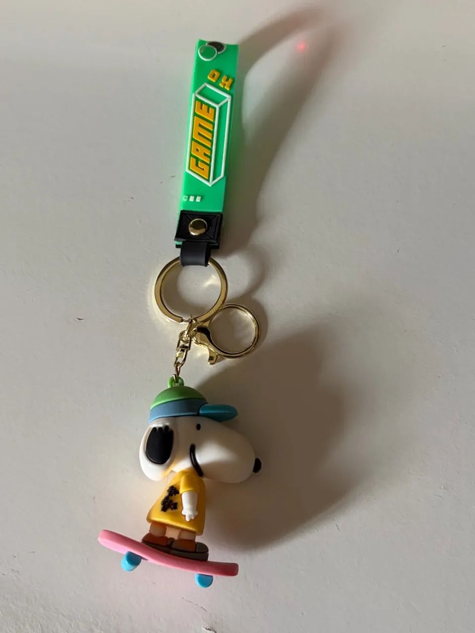 Chaveiro Snoopy skate 