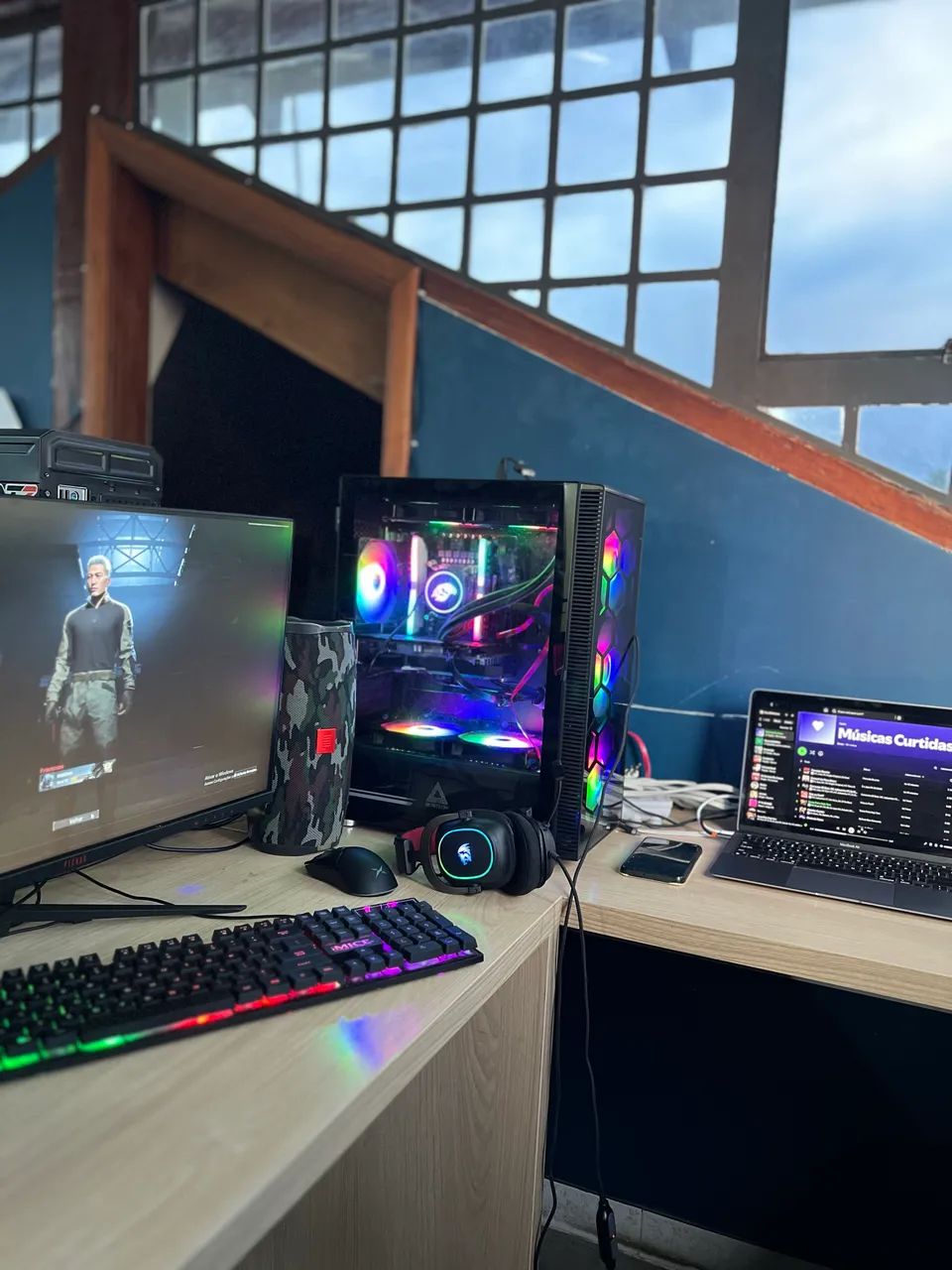 Computador Gamer e Monitor 165Hz - Foto 4