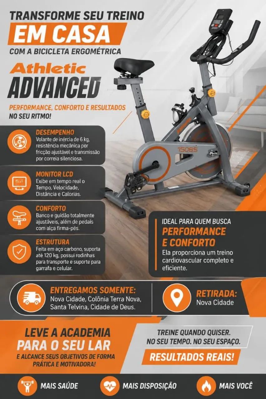 Bicicleta Ergometrica Novíssima
