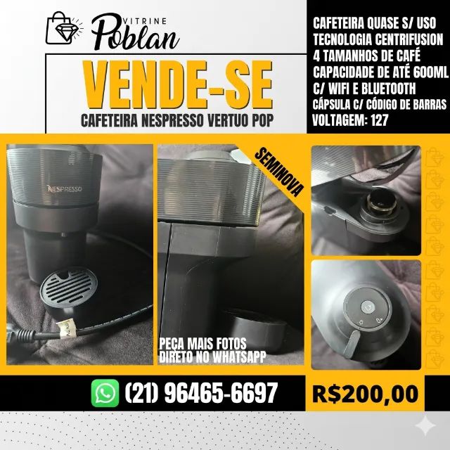 cafeteira vertuo pop