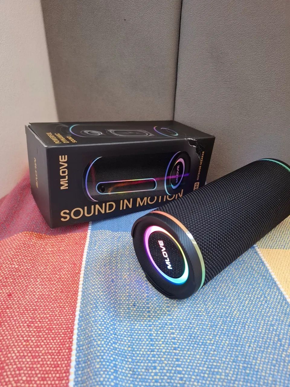 Caixa de som mlove e80 nova!