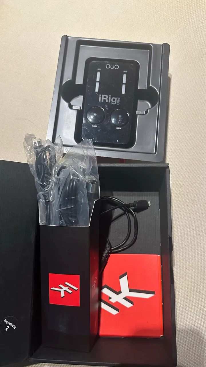 Interface p celular e midi  irig pro duo  - Foto 4