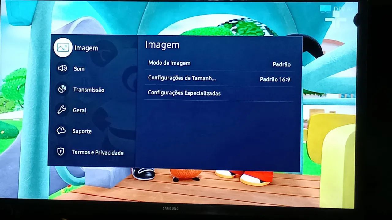 Smart TV Samsung Tizen de 32 polegadas com plástico na moldura. Perfeita. - Foto 5