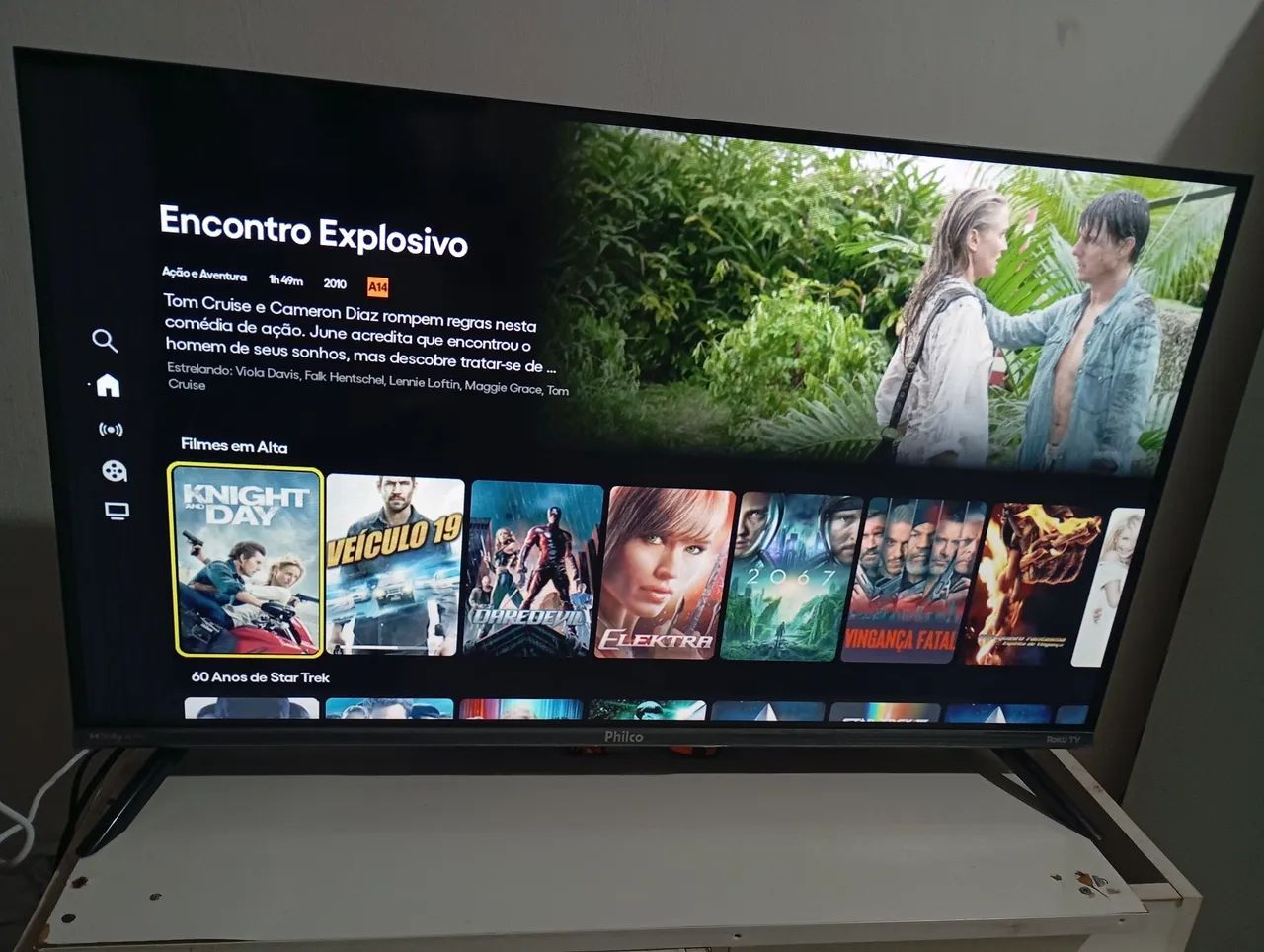 Tv smart 32 polegadas Roku Philco 