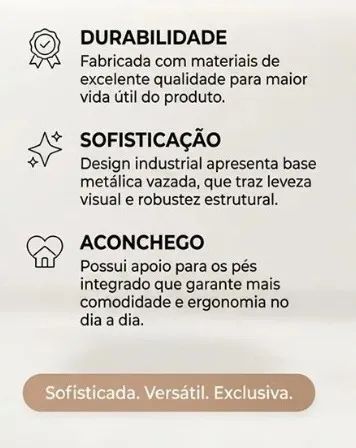 2 Banquetas Novas - Foto 2