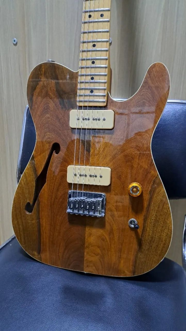 Guitarra Hutsch Thinline - altíssimo nível de construção - Foto 6