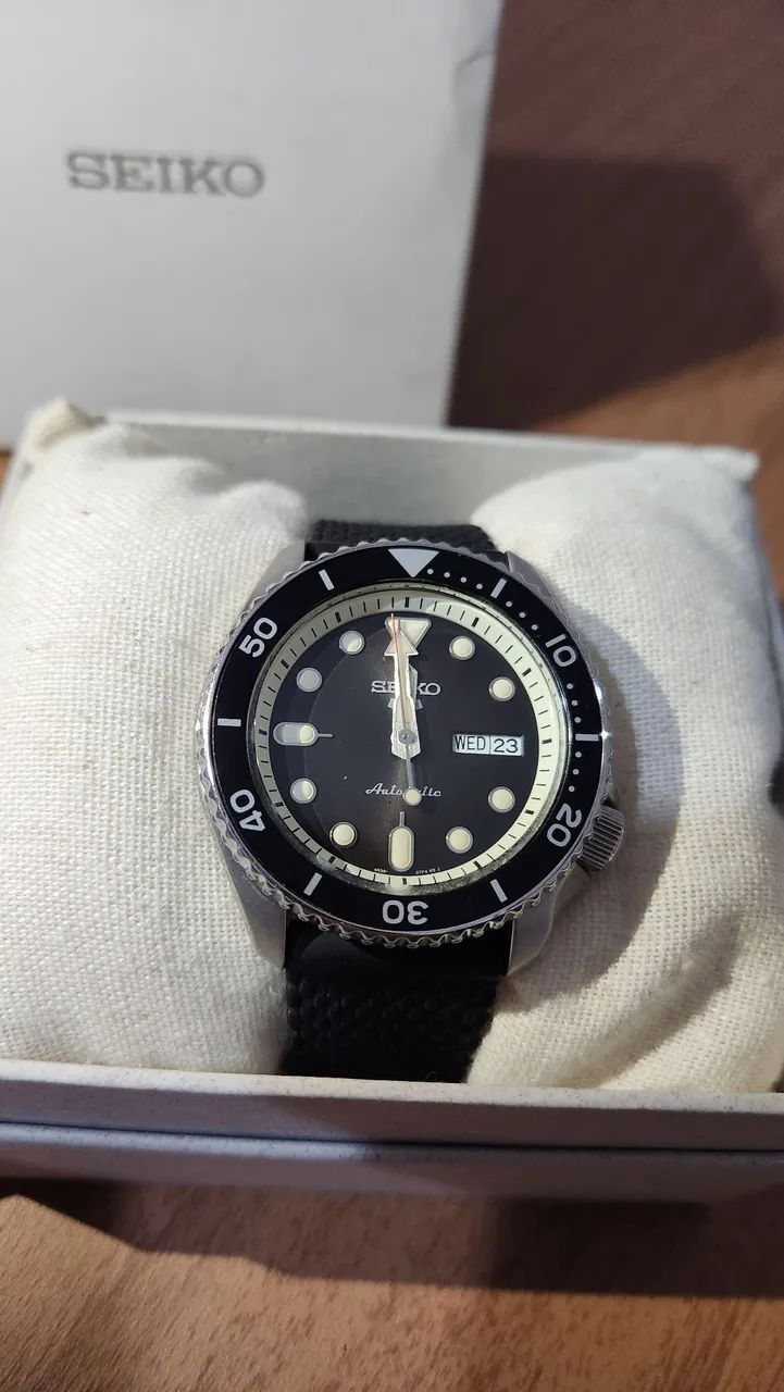 Relógio Seiko 5 Sports Full Set - Foto 5