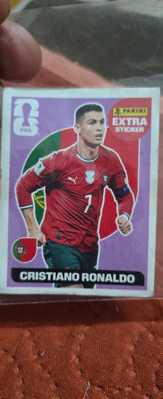 Cristiano Ronaldo legend da copa borda roxa 200,00 reais