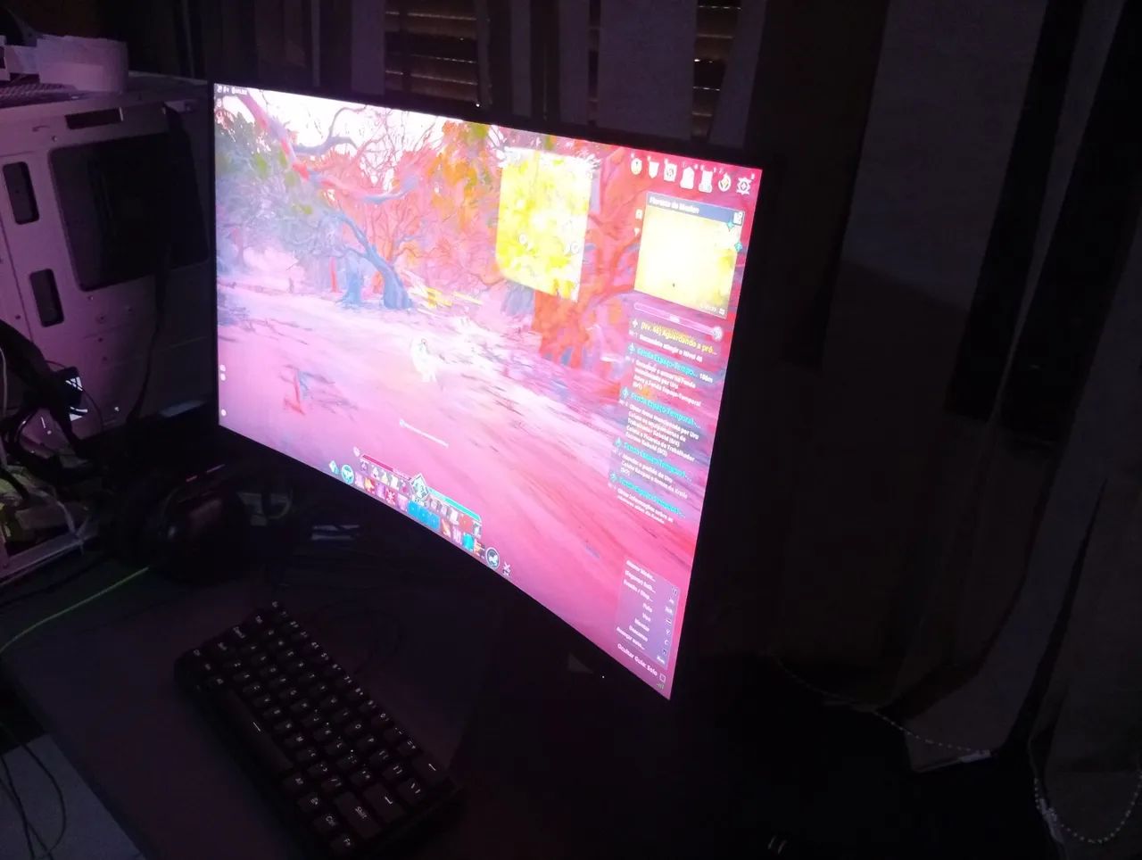 Monitor AOC 240hz Curvo