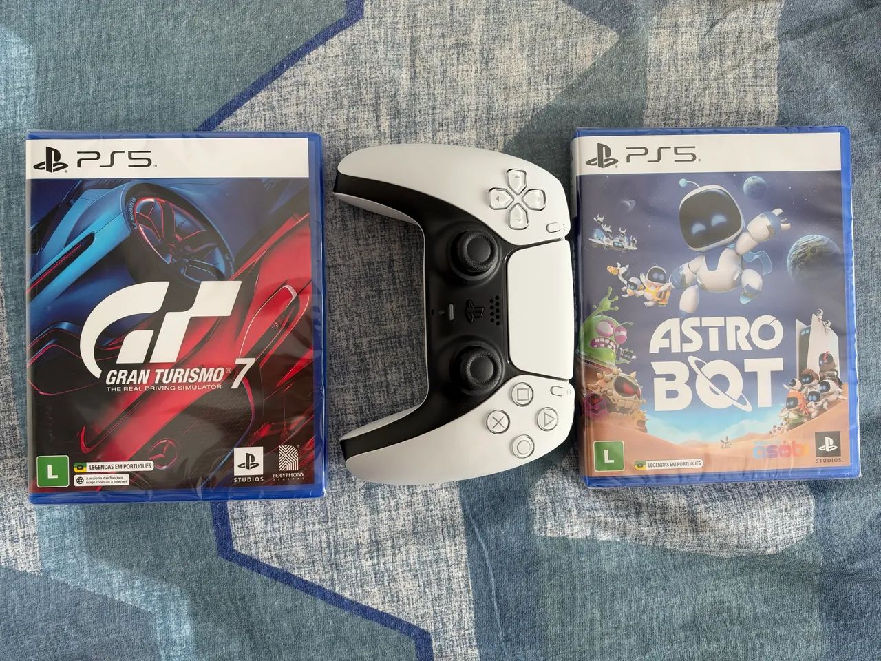 PS5 1TB com leitor de disco e 2 jogos - Foto 2